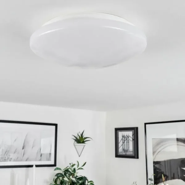 hofstein Plafonnier Stungchhveng LED Blanc, 1 lumière* Lampes Modernes