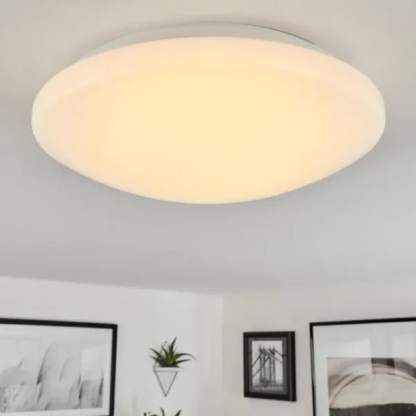 hofstein Plafonnier Stungchhveng LED Blanc, 1 lumière* Lampes Modernes