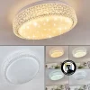 hofstein Plafonnier Suno LED Transparent, Blanc, 1 lumière* Lampes Modernes