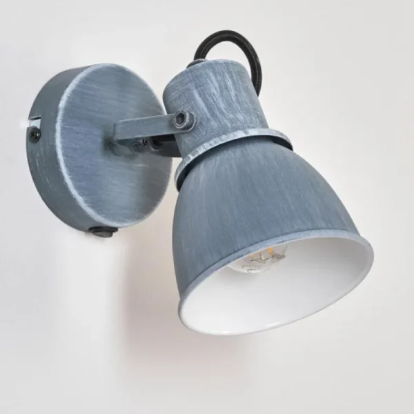hofstein Plafonnier Susus Gris, 1 lumière* Lampes Modernes