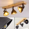 hofstein Plafonnier Svanfolk Bois clair, 3 lumières* Lampes Modernes