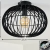 hofstein Plafonnier Svensbyn Noir, 1 lumière* Lampes Modernes