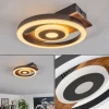 hofstein Plafonnier Taboneira LED Noir, 1 lumière* Lampes Modernes