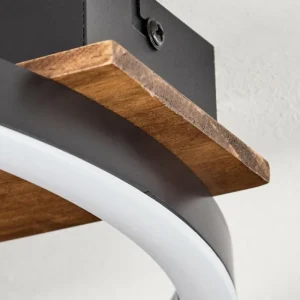 hofstein Plafonnier Taboneira LED Noir, 1 lumière* Lampes Modernes