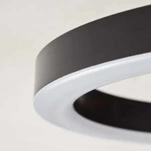 hofstein Plafonnier Taboneira LED Noir, 1 lumière* Lampes Modernes