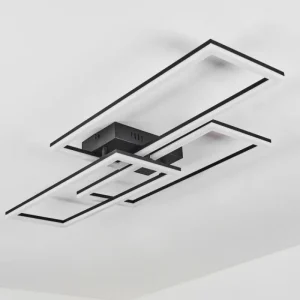 hofstein Plafonnier Taleta LED Noir, 1 lumière* Lampes Modernes