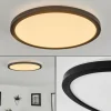 hofstein Plafonnier Tamesch LED Noir, 1 lumière* Lampes Modernes