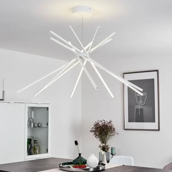 hofstein Plafonnier Teles LED Blanc, 1 lumière* Lampes Modernes