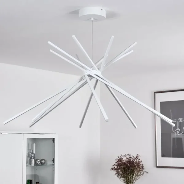 hofstein Plafonnier Teles LED Blanc, 1 lumière* Lampes Modernes