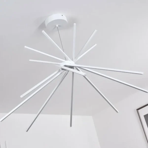 hofstein Plafonnier Teles LED Blanc, 1 lumière* Lampes Modernes