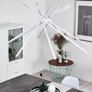 hofstein Plafonnier Teles LED Blanc, 1 lumière* Lampes Modernes