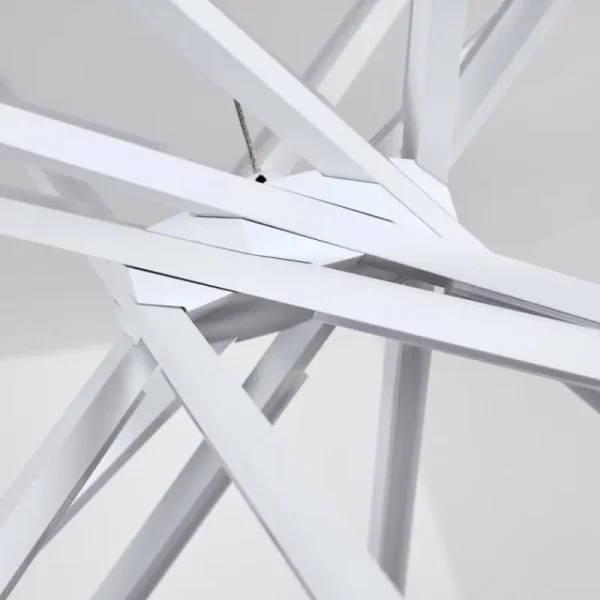 hofstein Plafonnier Teles LED Blanc, 1 lumière* Lampes Modernes