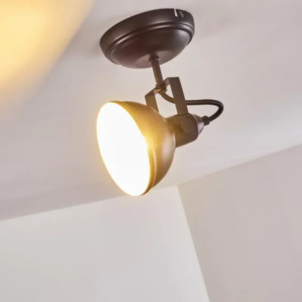 hofstein Plafonnier Tina Noir, 1 lumière* Lampes Modernes