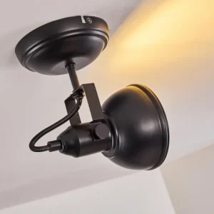 hofstein Plafonnier Tina Noir, 1 lumière* Lampes Modernes