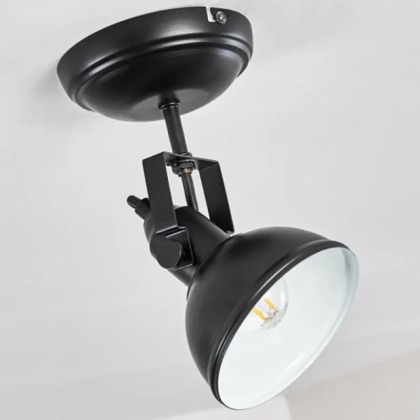 hofstein Plafonnier Tina Noir, 1 lumière* Lampes Modernes