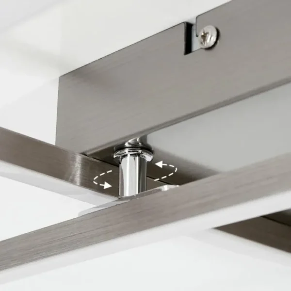 hofstein Plafonnier Torres LED Blanc, 2 lumières* Lampes Modernes