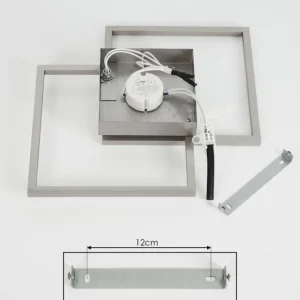 hofstein Plafonnier Torres LED Blanc, 2 lumières* Lampes Modernes