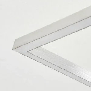 hofstein Plafonnier Torres LED Nickel mat, 2 lumières, Télécommandes* Lampes Modernes