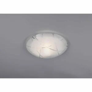 Luminaires Trio Plafonnier Trio Leuchten SANDRINA Blanc, 1 lumière* Lampes En Verre