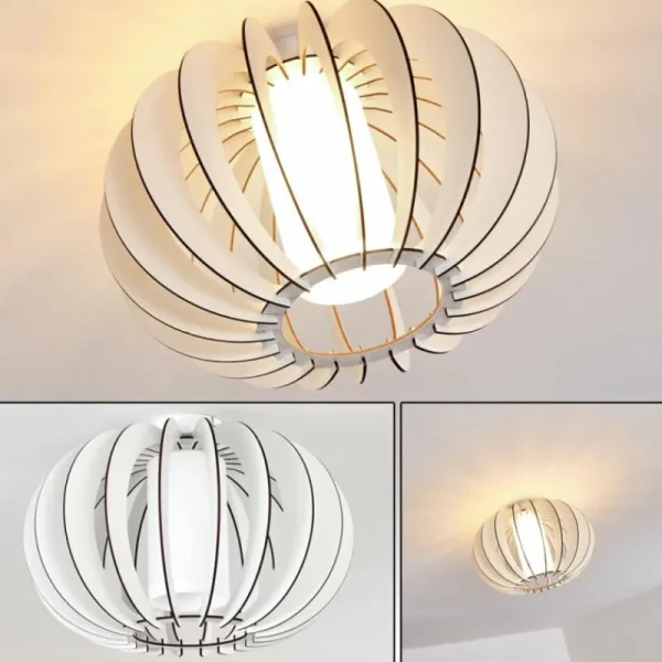 hofstein Plafonnier Valkom Blanc, 1 lumière* Lampes Modernes