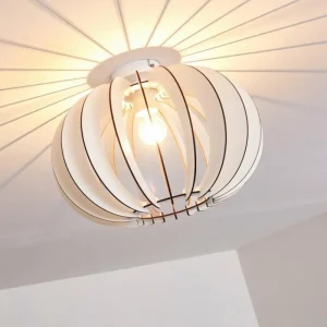 hofstein Plafonnier Valkom Blanc, 1 lumière* Lampes Modernes
