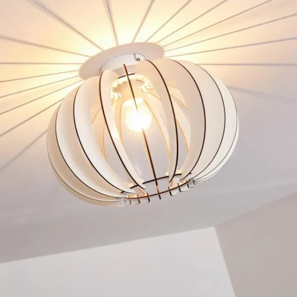 hofstein Plafonnier Valkom Blanc, 1 lumière* Lampes Modernes