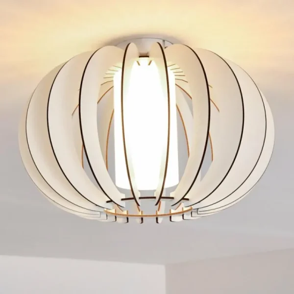 hofstein Plafonnier Valkom Blanc, 1 lumière* Lampes Modernes