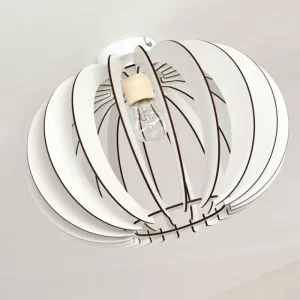hofstein Plafonnier Valkom Blanc, 1 lumière* Lampes Modernes