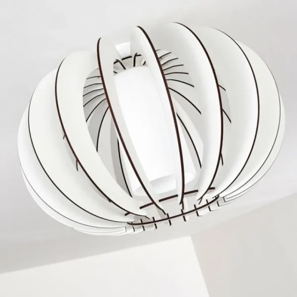 hofstein Plafonnier Valkom Blanc, 1 lumière* Lampes Modernes