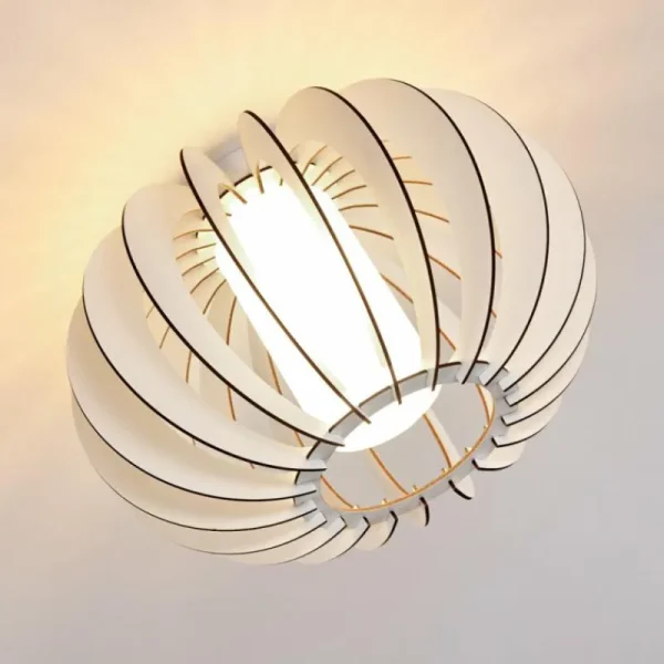 hofstein Plafonnier Valkom Blanc, 1 lumière* Lampes Modernes