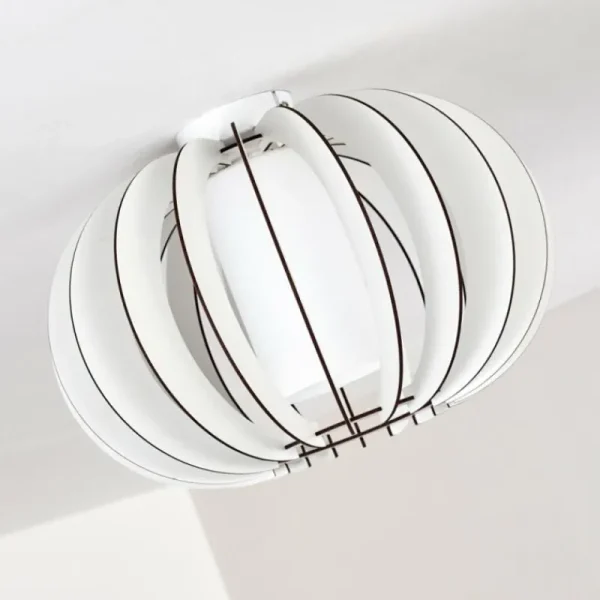 hofstein Plafonnier Valkom Blanc, 1 lumière* Lampes Modernes