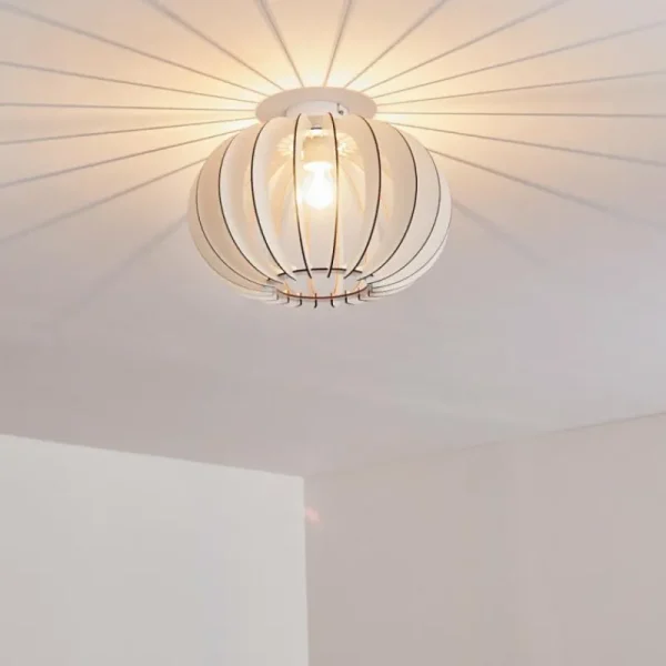 hofstein Plafonnier Valkom Blanc, 1 lumière* Lampes Modernes