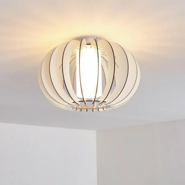 hofstein Plafonnier Valkom Blanc, 1 lumière* Lampes Modernes
