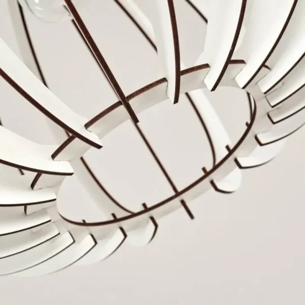 hofstein Plafonnier Valkom Blanc, 1 lumière* Lampes Modernes
