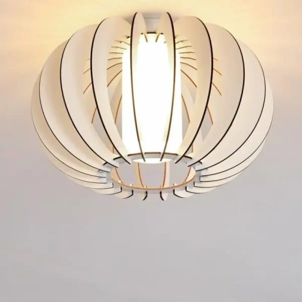 hofstein Plafonnier Valkom Blanc, 1 lumière* Lampes Modernes