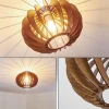 hofstein Plafonnier Valkom Brun, 1 lumière* Lampes Modernes