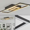 hofstein Plafonnier Vaseux LED Noir, Blanc, 1 lumière* Lampes Modernes
