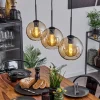 hofstein Plafonnier Verre 20 cm Koyoto Ambre, 3 lumières* Lampes En Verre