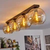 hofstein Plafonnier Verre 25 cm Koyoto Ambre, 4 lumières* Lampes En Verre