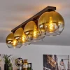 hofstein Plafonnier Verre 25 cm Koyoto Or, Clair, 4 lumières* Lampes En Verre