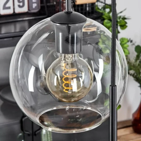 hofstein Plafonnier Verre 20 cm Koyoto Clair, 3 lumières* Lampes En Verre
