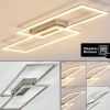 hofstein Plafonnier Veyrier LED Acier brossé, 2 lumières* Lampes Modernes