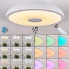 hofstein Plafonnier Vully Blanc, 1 lumière, Changeur de couleurs* Lampes Modernes