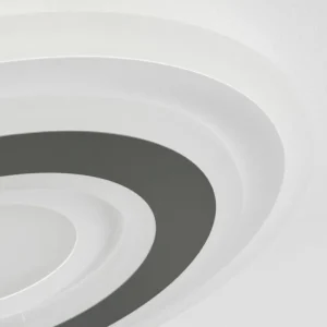 hofstein Plafonnier Wawo LED Blanc, 1 lumière, Télécommandes* Lampes Modernes