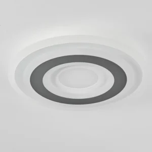 hofstein Plafonnier Wawo LED Blanc, 1 lumière, Télécommandes* Lampes Modernes