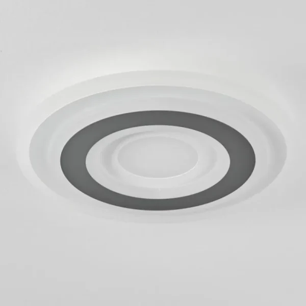 hofstein Plafonnier Wawo LED Blanc, 1 lumière, Télécommandes* Lampes Modernes