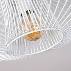 hofstein Plafonnier Wemude Blanc, 1 lumière* Lampes Modernes