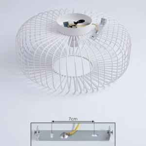 hofstein Plafonnier Wemude Blanc, 1 lumière* Lampes Modernes