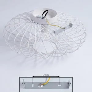 hofstein Plafonnier Wemude Blanc, 1 lumière* Lampes Modernes