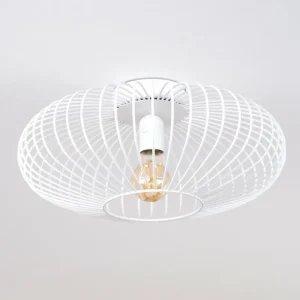 hofstein Plafonnier Wemude Blanc, 1 lumière* Lampes Modernes